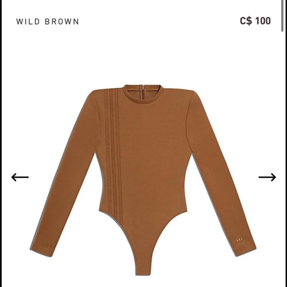 adidas Tops - IVY PARK 3 Stripes Bodysuit BNWT